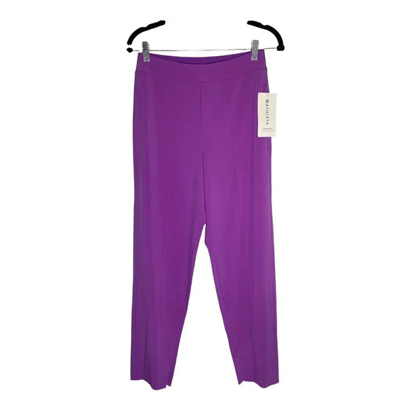 NWT Athleta Vienna Slim Jazzy Purple Pants-sz 2 - Picture 3 of 10